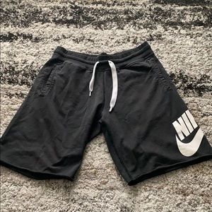 Nike Black Jogger Shorts